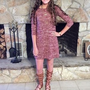 Hollister Maroon Dress